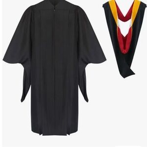 Masters Graduation Gown with Stole